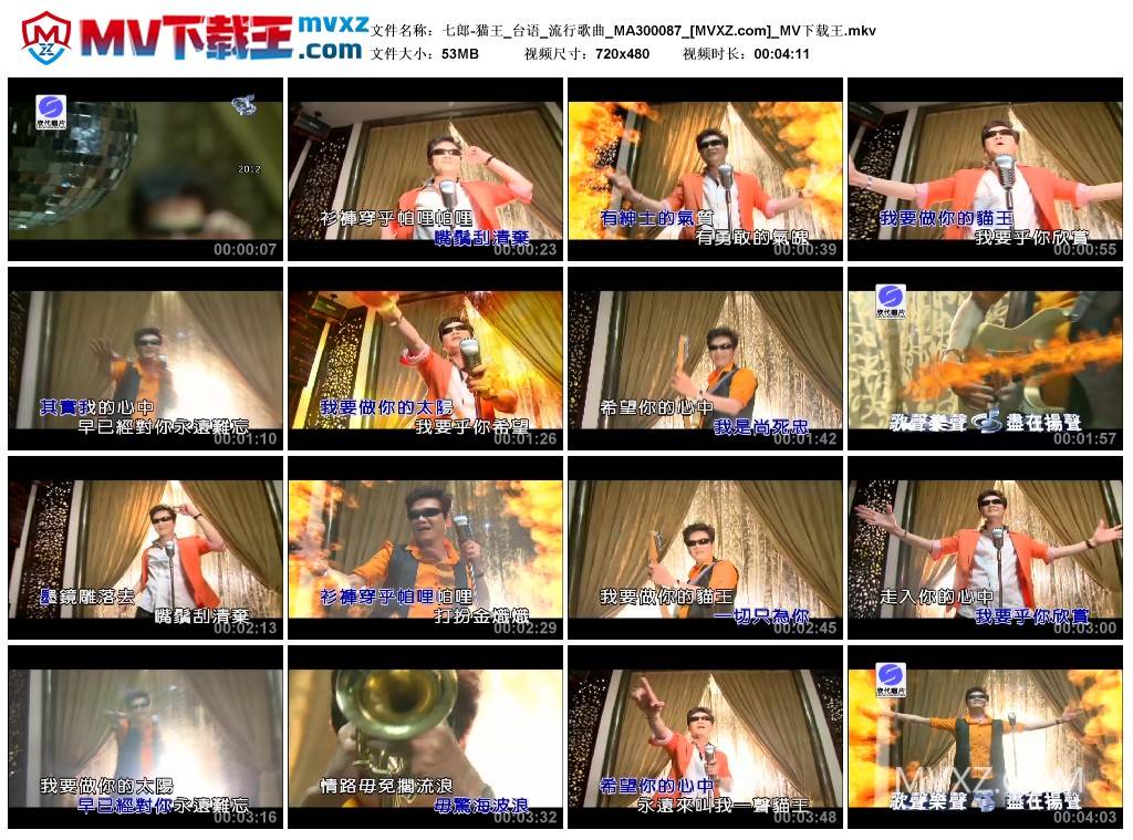 七郎-猫王_台语_流行歌曲_MA300087